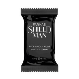 Shield Man Jabón para Cara y Cuerpo
